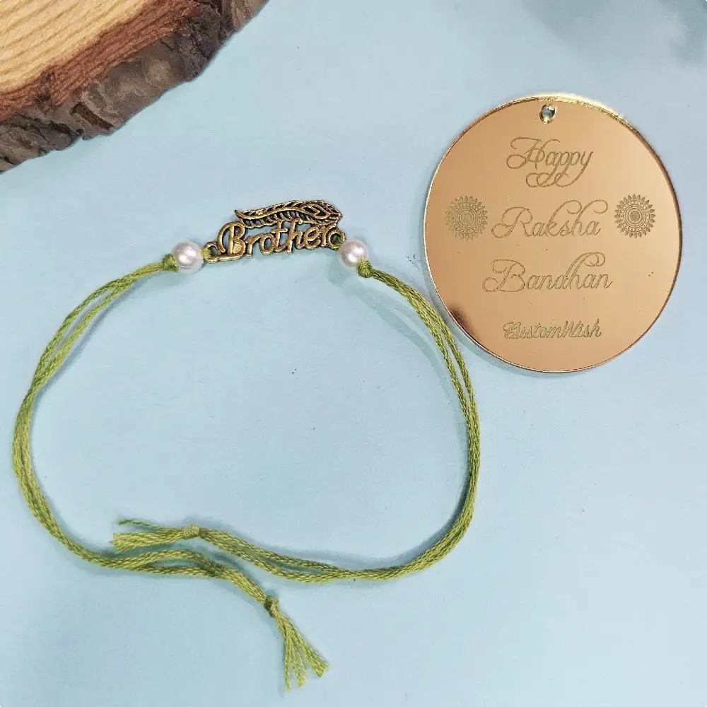 Order Metal Brother Rakhi